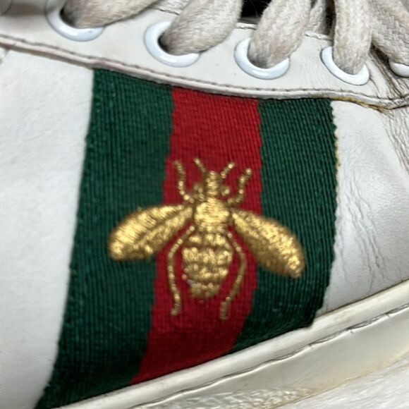💯Authentic Gucci Sneakers with Cherryline,Size 35.5 🍀 - Picture 6 of 16